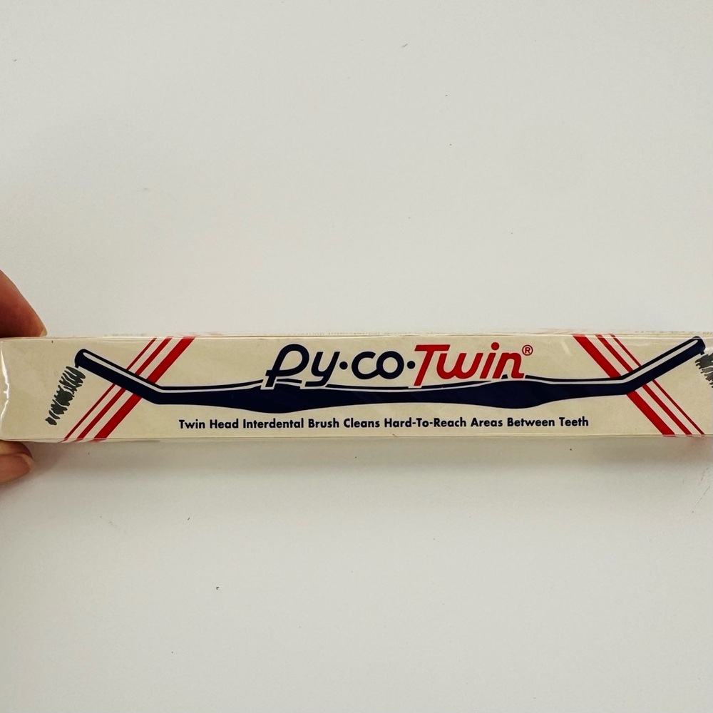 Vintage Py-Co·Twin Dual-Ended Interdental Brush Dental Care‎ New